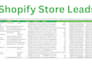do shopify ecommerce store lead generation, verified email lists